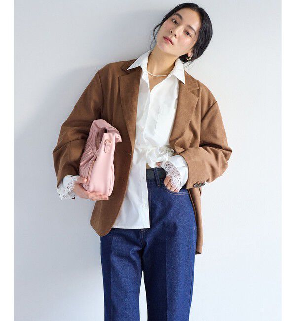 VIS「オーバースエードテーラードジャケット」|テーラードジャケット|