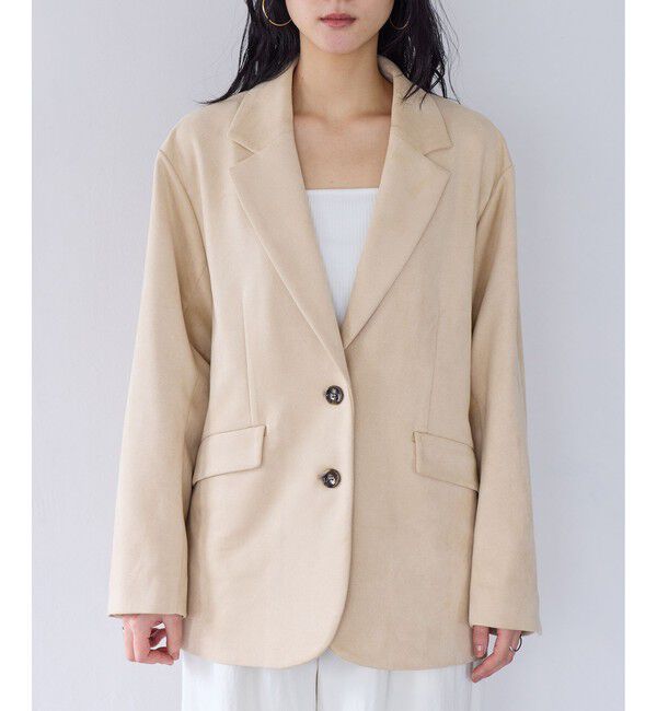 VIS「オーバースエードテーラードジャケット」|テーラードジャケット|