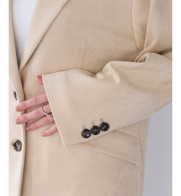 VIS「オーバースエードテーラードジャケット」|テーラードジャケット|