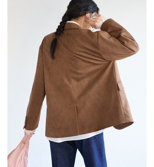 VIS「オーバースエードテーラードジャケット」|テーラードジャケット|