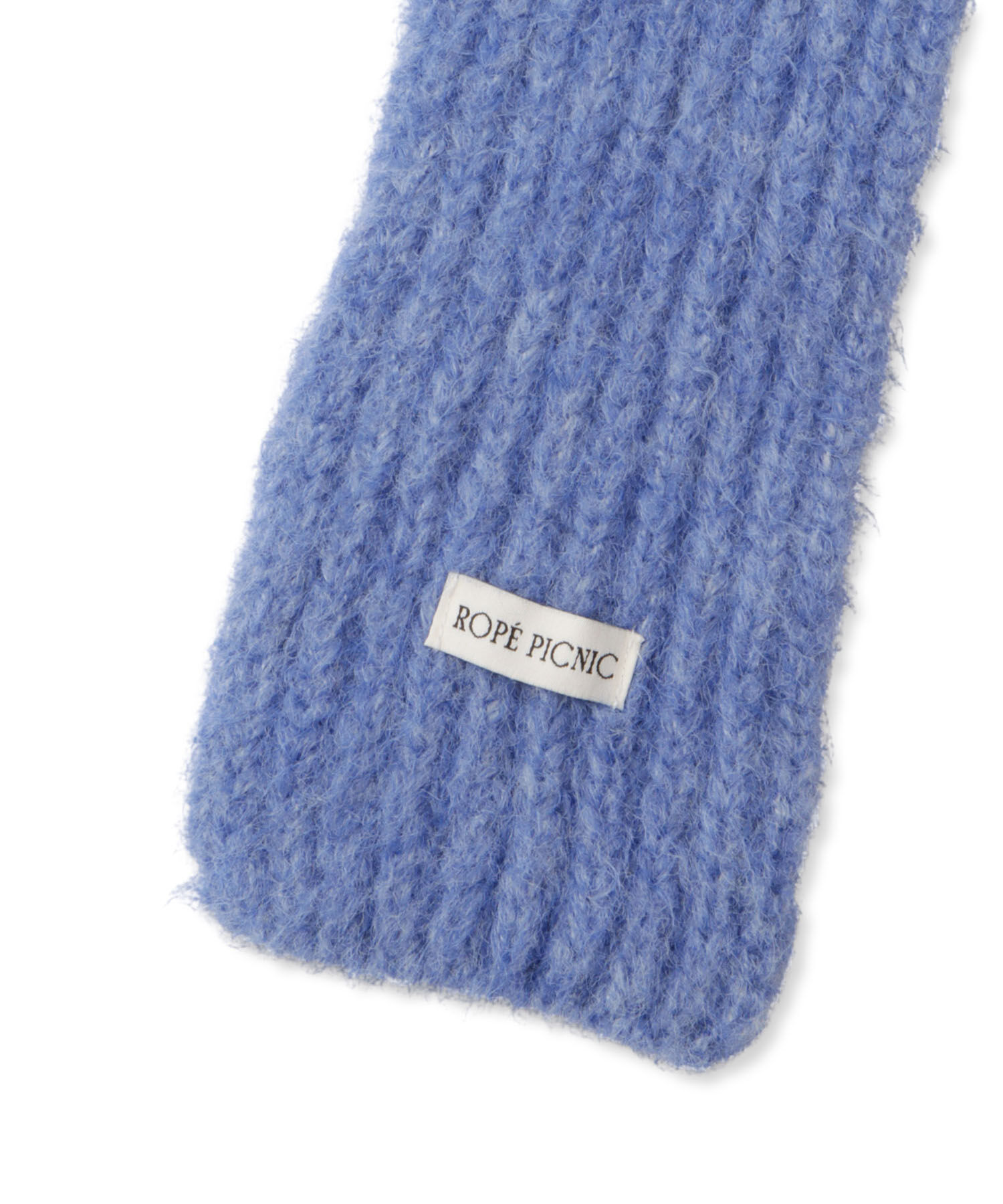 ROPE PICNIC PASSAGE「スリムリブニットマフラー」|マフラー|