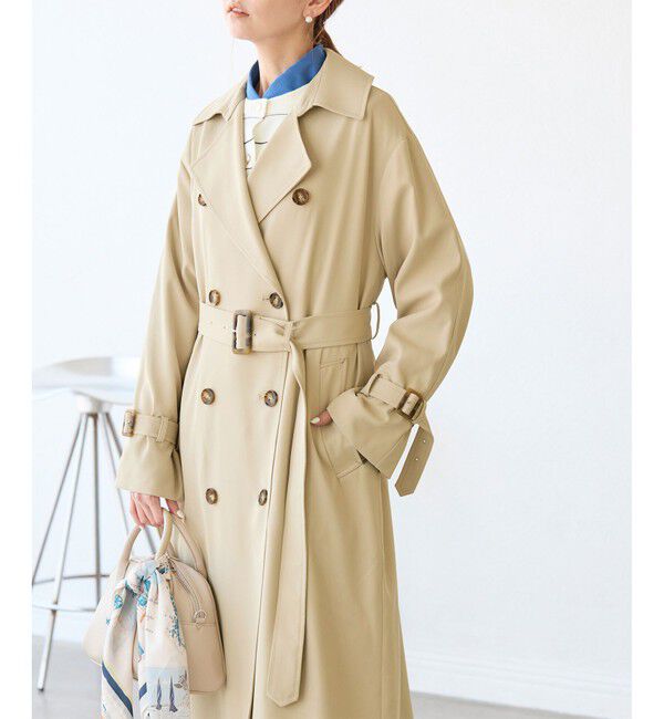 Rope&rsquo;Picnic「撥水加工・花粉ガード/トレンチコート」|トレンチコート|