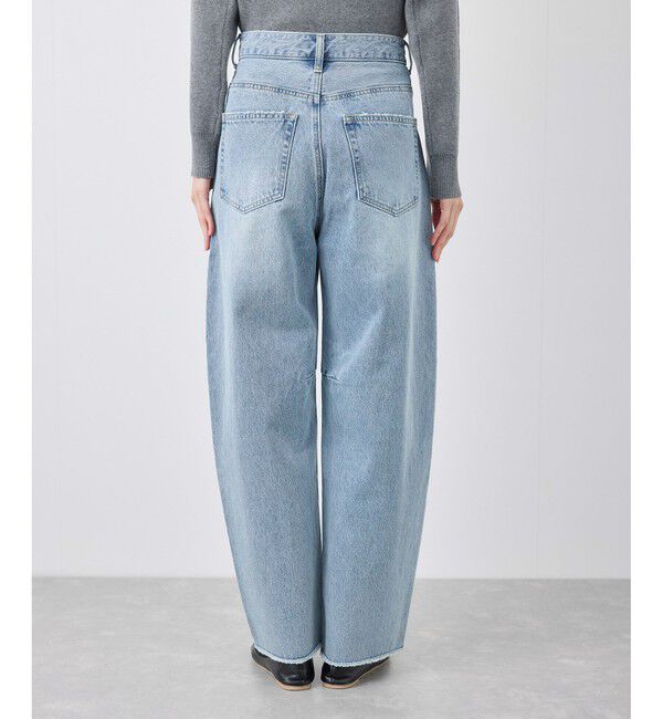 Rope&rsquo;Picnic「【emur/エミュール】カービーデニムパンツ」|デニム|