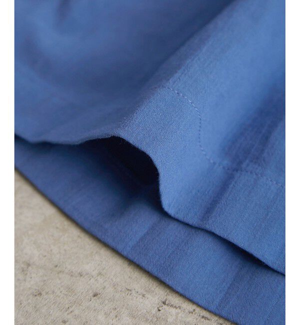 Rope&rsquo;Picnic「【接触冷感・通気性】お着軽シャツシリーズ/綿ボイルバックタックシャツ」|シャツ・ブラウス|