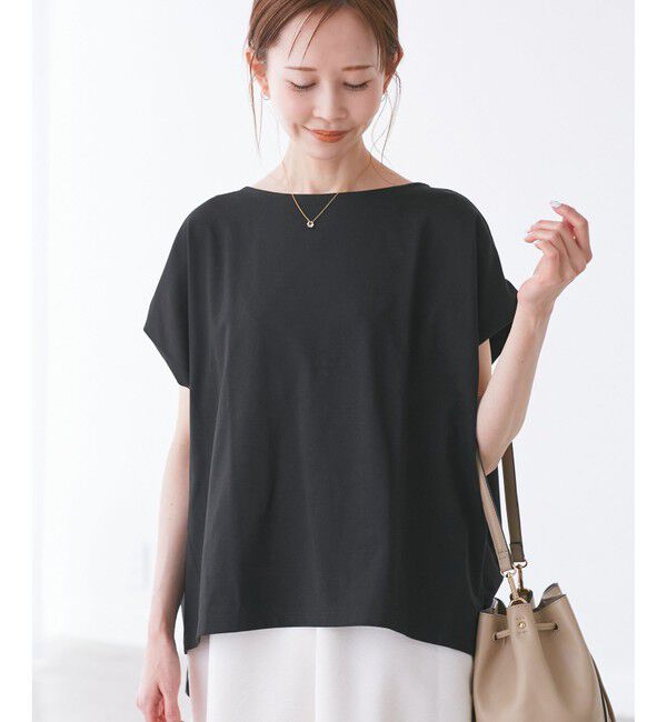 Rope&rsquo;Picnic「マルチファンクション二の腕すっきり見えカットトップス」|Tシャツ・カットソー|