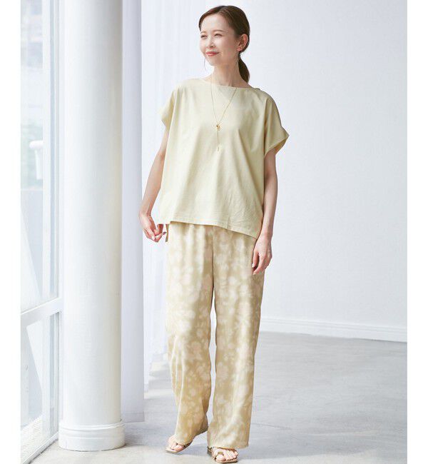 Rope&rsquo;Picnic「マルチファンクション二の腕すっきり見えカットトップス」|Tシャツ・カットソー|