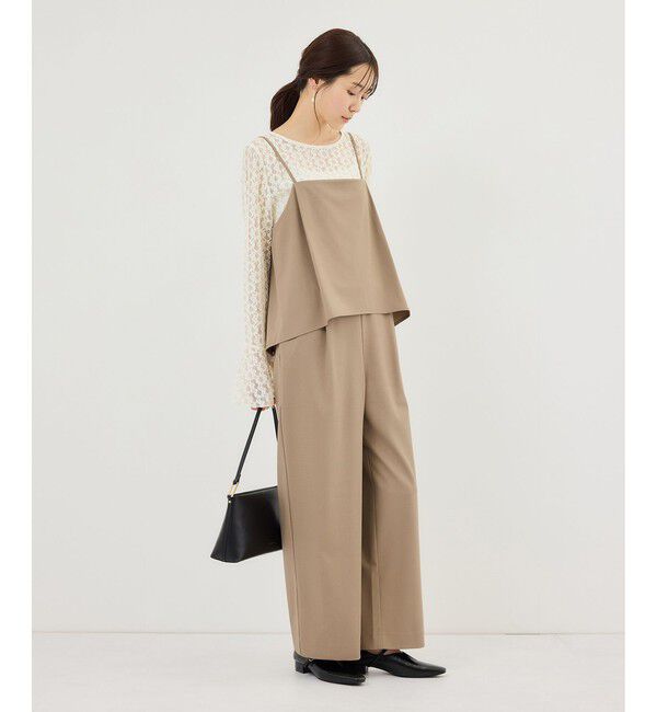 Rope&rsquo;Picnic「レイヤードオールインワン」|オールインワン|