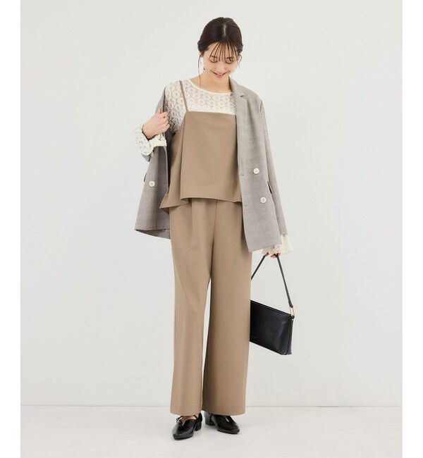 Rope&rsquo;Picnic「レイヤードオールインワン」|オールインワン|