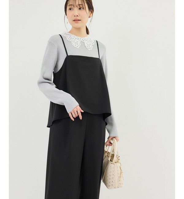 Rope&rsquo;Picnic「レイヤードオールインワン」|オールインワン|