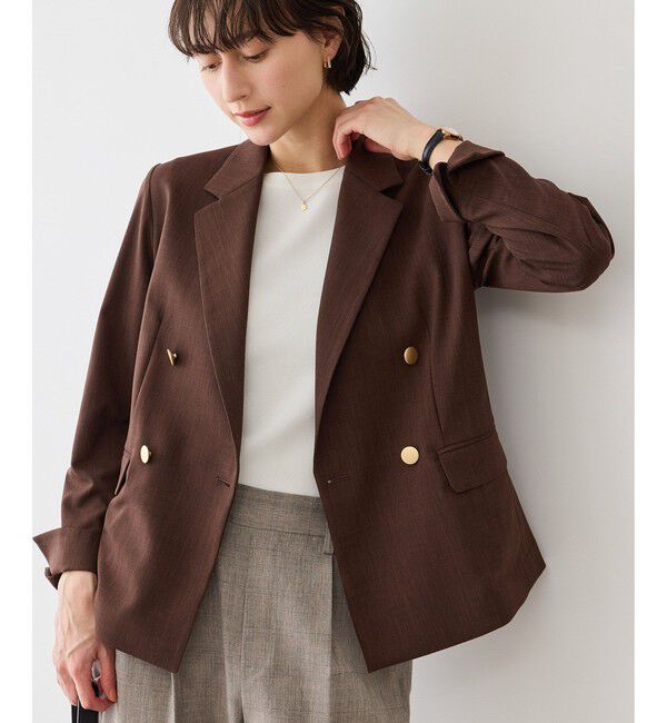 Rope&rsquo;Picnic「八方映えニット ハーフスリーブニット/UVカット・接触冷感・イージーケア」|ニット・セーター|