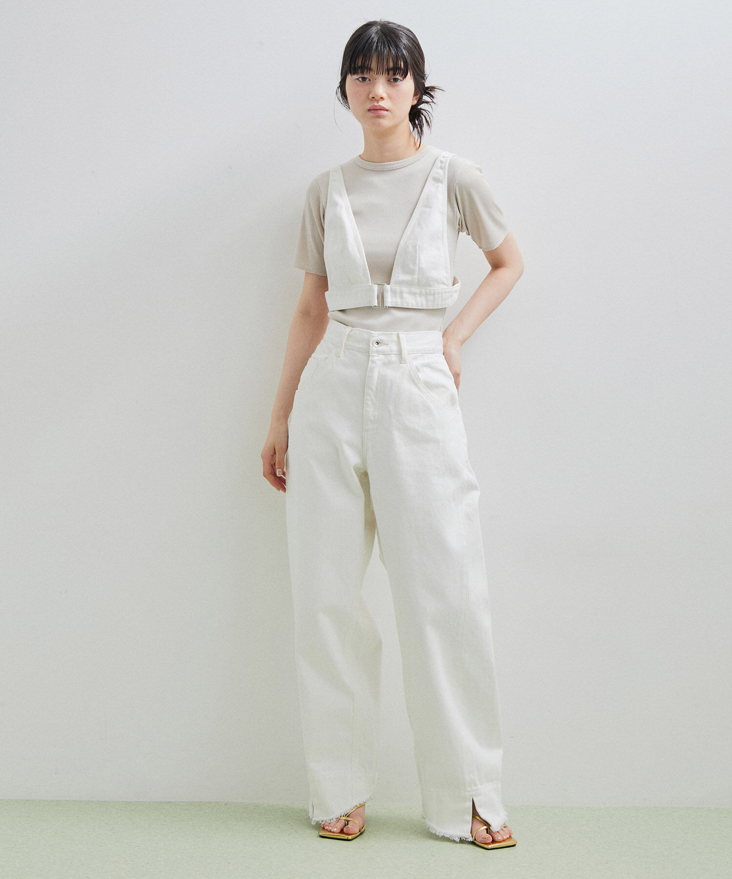 ADAM ET ROPE'「【サステナブル】デニムブラ」|その他|