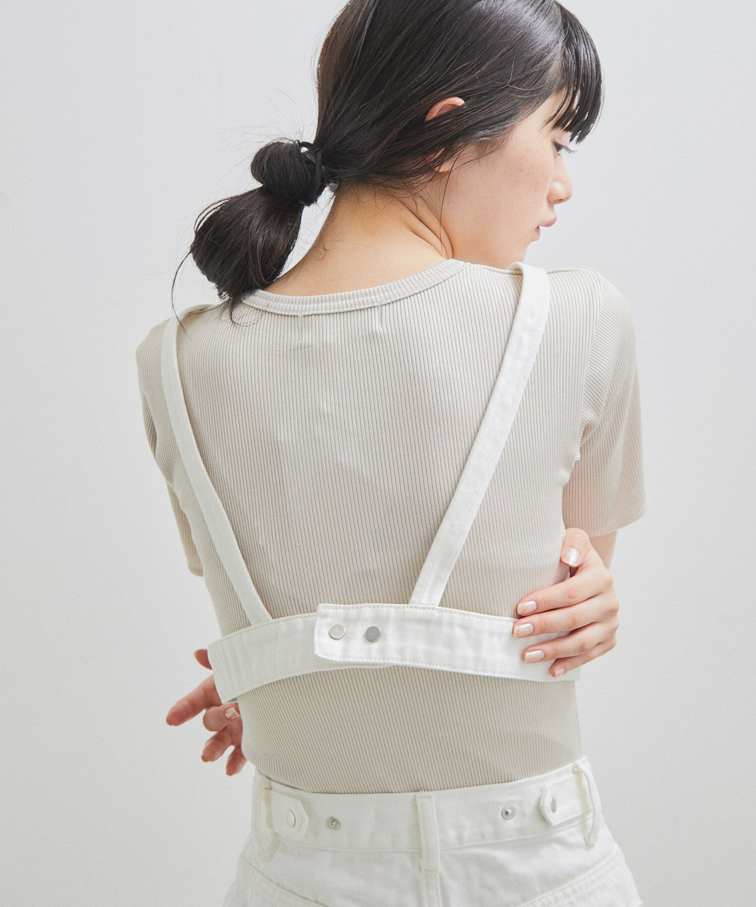 ADAM ET ROPE'「【サステナブル】デニムブラ」|その他|