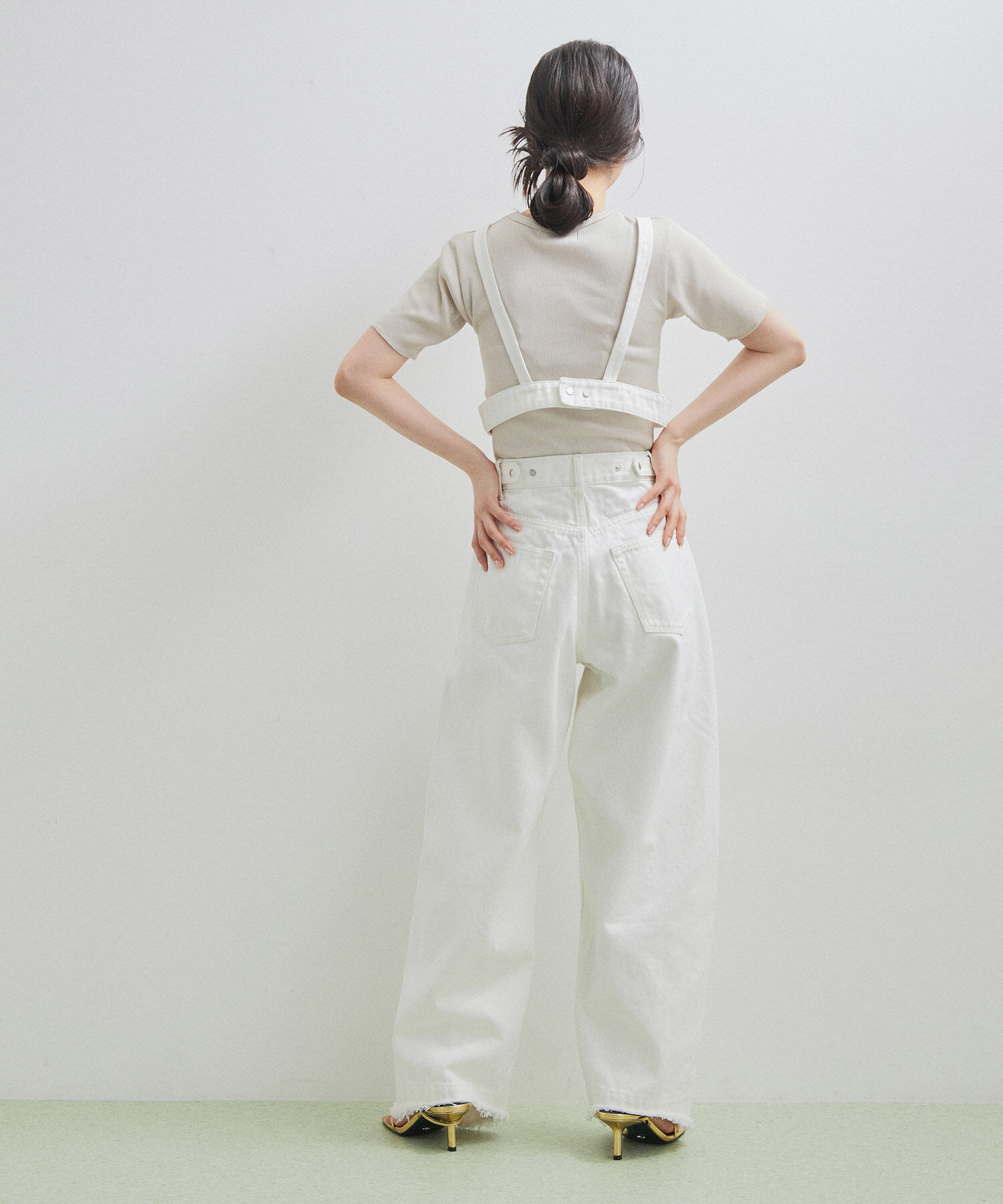 ADAM ET ROPE'「【サステナブル】デニムブラ」|その他|