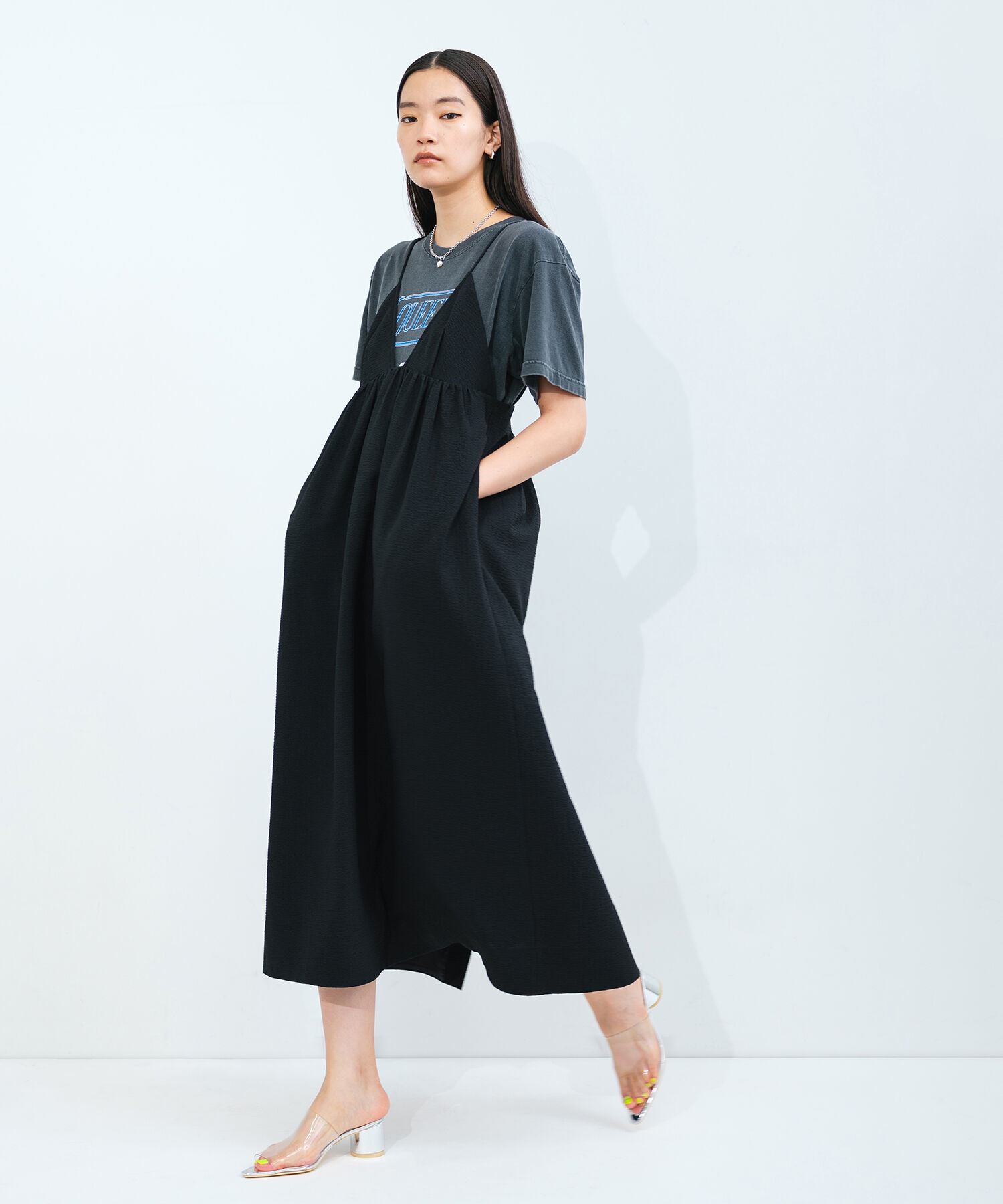 ADAM ET ROPE'「クリアミュール」|サンダル|