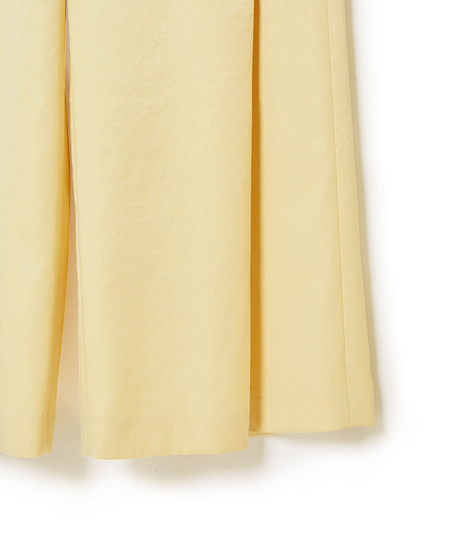 ADAM ET ROPE'「【環境配慮】ビンテージサテンサイドタックパンツ」|その他|