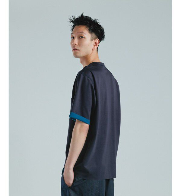 ADAM ET ROPE'「リバーシブル スムース Tシャツ」|Tシャツ・カットソー|