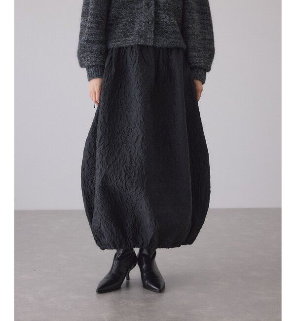 ADAM ET ROPE'「ジャガードギャザースカート」|スカート|