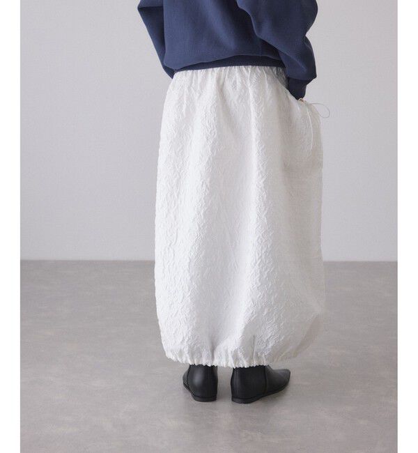 ADAM ET ROPE'「ジャガードギャザースカート」|スカート|