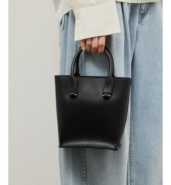 ADAM ET ROPE'「2WAYミニトートバッグ」|トートバッグ|ブラック(01)