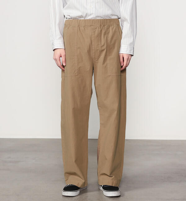 ORCIVAL「ORCIVAL | ガーメントダイ コットン セミワイドストレートパンツ MEN」|チノ|