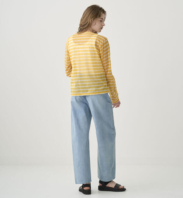 ORCIVAL「ORCIVAL | シースルー ボートネック長袖カットソー WOMEN」|Tシャツ・カットソー|