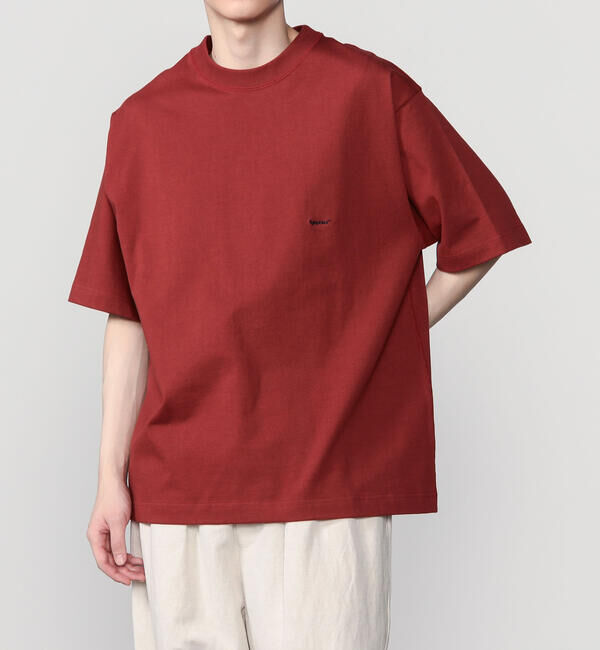 GYMPHLEX「Gymphlex | ロゴ刺繍 半袖ビッグTシャツ MEN」|Tシャツ・カットソー|ORANGE系1