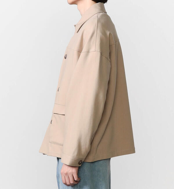 GYMPHLEX「Gymphlex | ツイルジャージー オーバージャケット MEN」|テーラードジャケット|