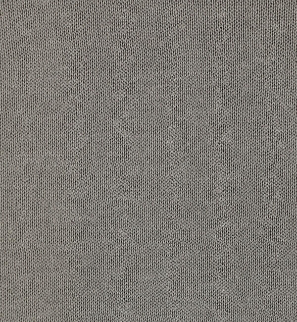 UNFIL「UNFIL | ハイツイストコットン シアー レイヤード半袖ニット WOMEN」|ニット・セーター|