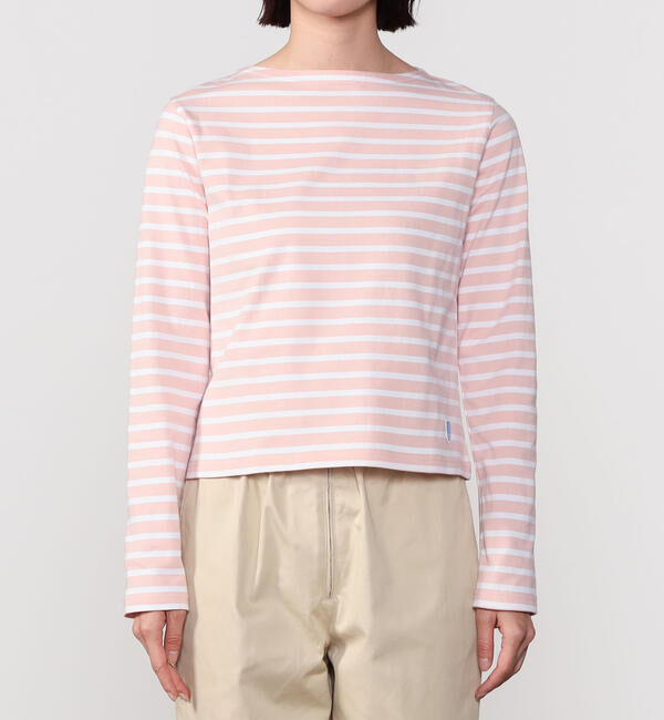ORCIVAL「ORCIVAL | コットン ボートネック長袖Tシャツ WOMEN」|Tシャツ・カットソー|