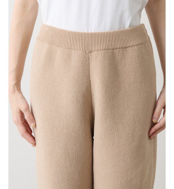 THE PAUSE「【THE PAUSE】ベロアニットジョガーパンツ」|チノ|