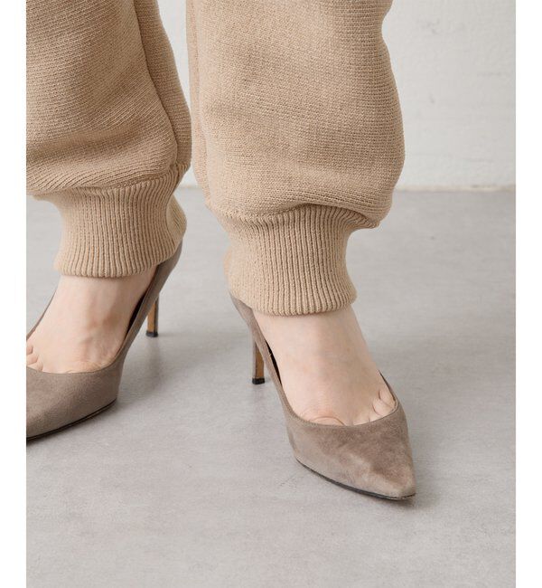 THE PAUSE「【THE PAUSE】ベロアニットジョガーパンツ」|チノ|