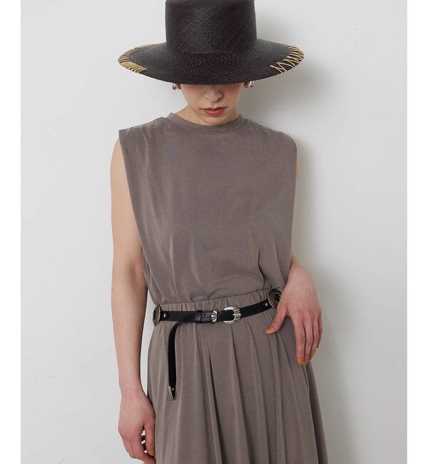  「フィブリルショルダータックプルオーバー」|Tシャツ・カットソー|グレージュ