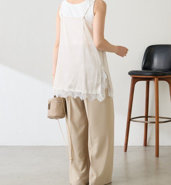  「リブタンクトップ」|Tシャツ・カットソー|