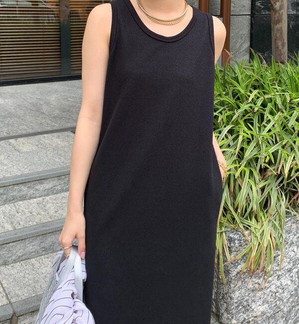  「【全骨格細見え】ブークレーダンボールタンクワンピース」|ワンピース|