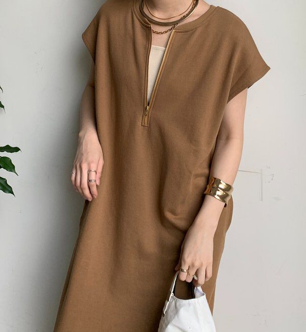  「【SAKURA&times;こっち企画】前後2WAYジップワンピース」|ワンピース|