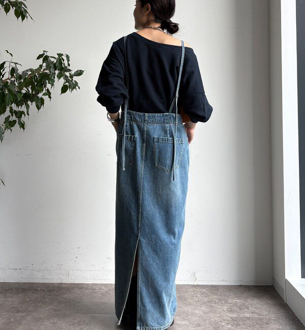  「デニムキャミジャンスカ」|ワンピース|