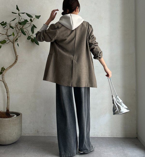  「プラムダンボールジップフーディー」|Tシャツ・カットソー|