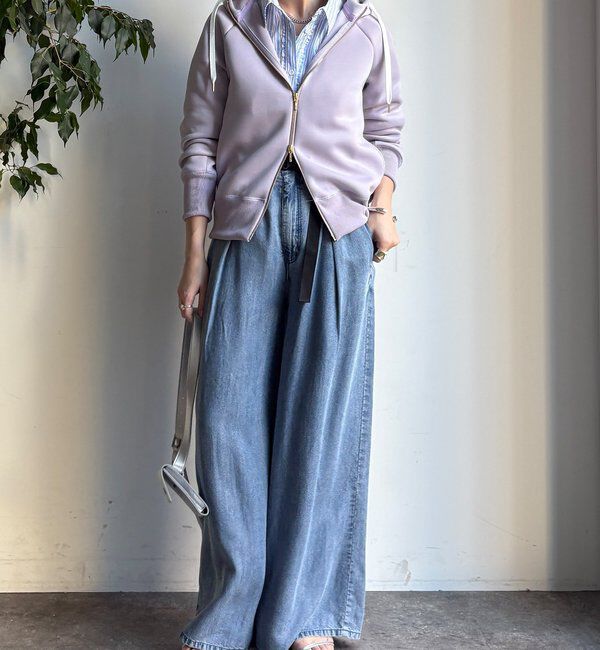  「プラムダンボールジップフーディー」|Tシャツ・カットソー|