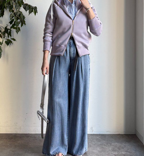  「プラムダンボールジップフーディー」|Tシャツ・カットソー|