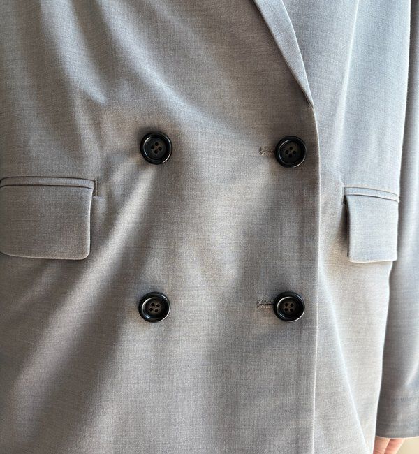  「ダブルブレストジャケット」|テーラードジャケット|