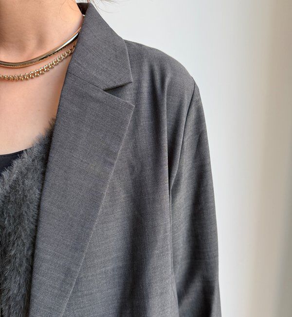  「ダブルブレストジャケット」|テーラードジャケット|