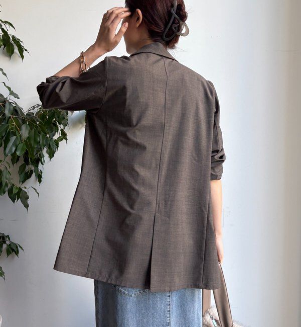  「ダブルブレストジャケット」|テーラードジャケット|