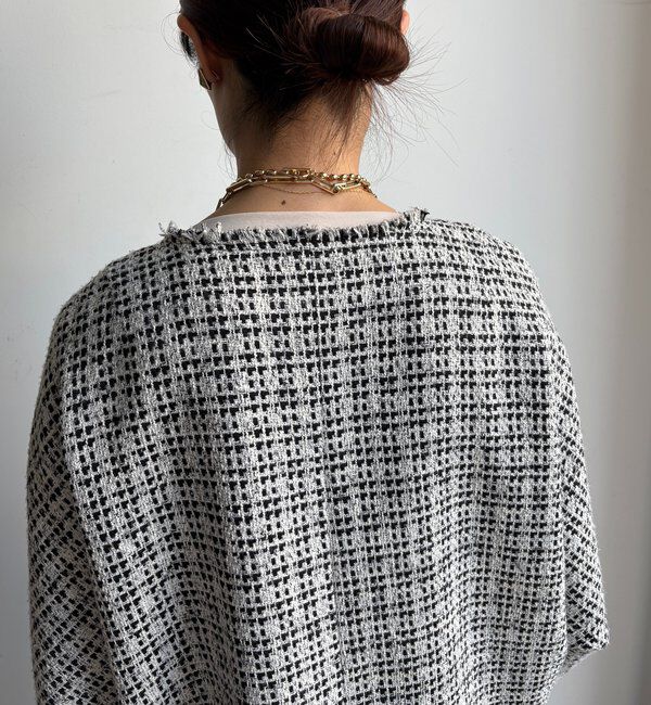  「ツイードジャケット」|ブルゾン・スタジャン|