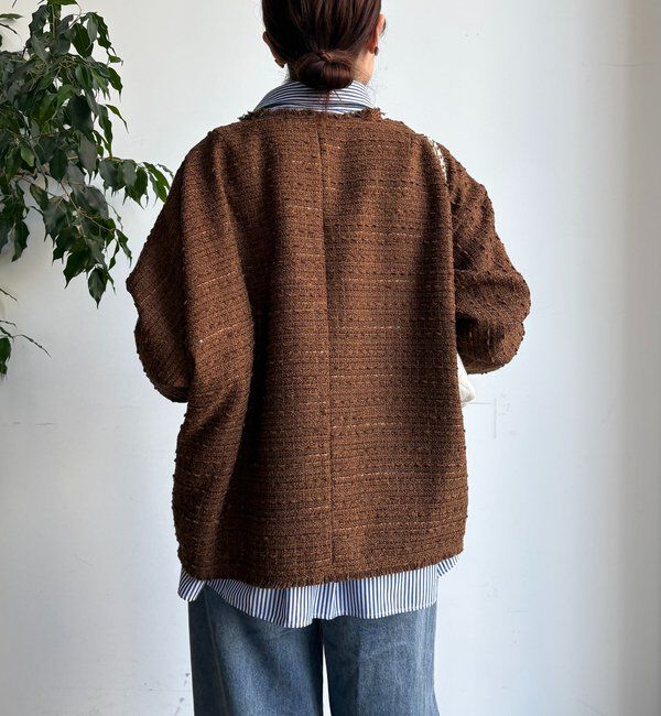  「ツイードジャケット」|ブルゾン・スタジャン|