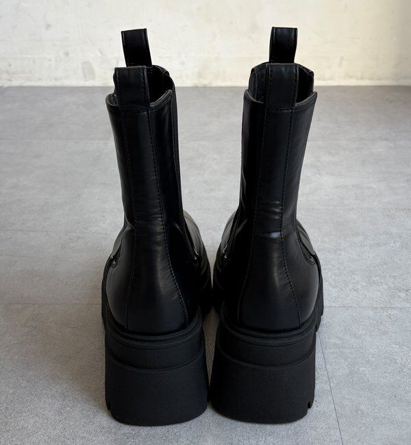  「【WEB限定】サイドゴアショートブーツ」|ショートブーツ|