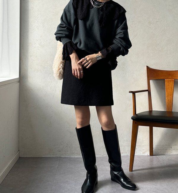  「レースカラーブラウス」|シャツ・ブラウス|