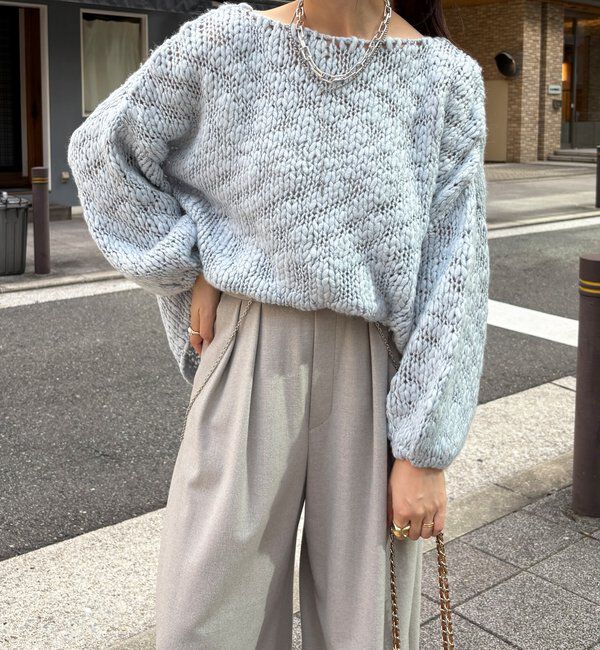  「ローゲージニット」|ニット・セーター|