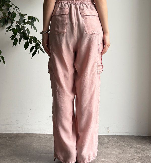  「キュプラカーゴパンツ」|チノ|