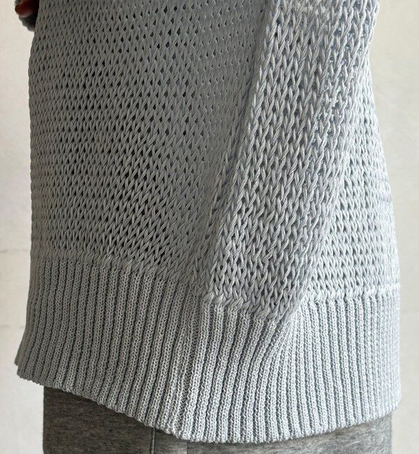  「【新色追加！】コットンローゲージプルオーバー」|ニット・セーター|