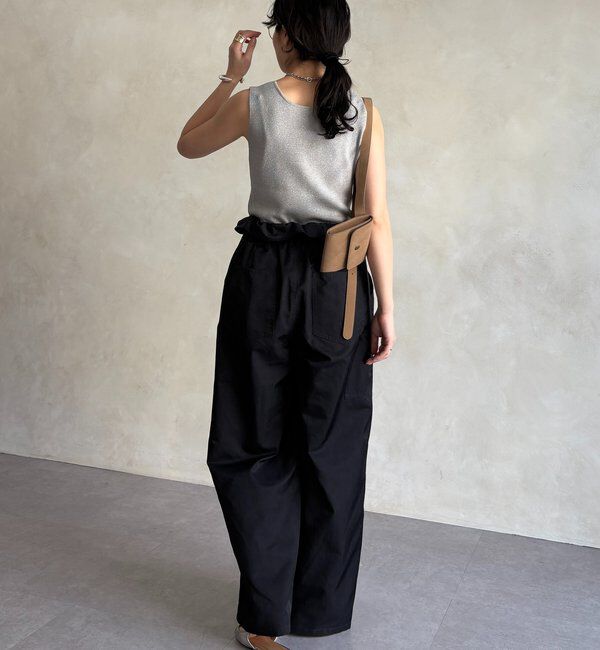  「前後2WAYラメニットタンク」|ニット・セーター|